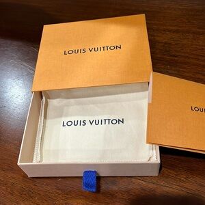 Louis Vuitton luggage tag box only